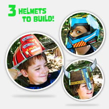 Load image into Gallery viewer, JUNKO Create Your Own Action Helmet - Ethical Craft Kit and Make-Believe Play