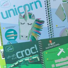 Load image into Gallery viewer, Epic Cereal Box Creations Book (includes 30 JUNKO Magic Corners)