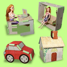 Load image into Gallery viewer, Epic Cereal Box Creations Book (includes 30 JUNKO Magic Corners)
