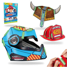 Load image into Gallery viewer, JUNKO Create Your Own Action Helmet - Ethical Craft Kit and Make-Believe Play