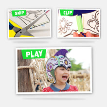 Load image into Gallery viewer, JUNKO Create Your Own Fantasy Headpiece - Ethical Craft Kit and Make-Believe Play