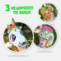 JUNKO Create Your Own Fantasy Headpiece - Ethical Craft Kit and Make-Believe Play