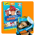 JUNKO Create Your Own Action Helmet - Ethical Craft Kit and Make-Believe Play