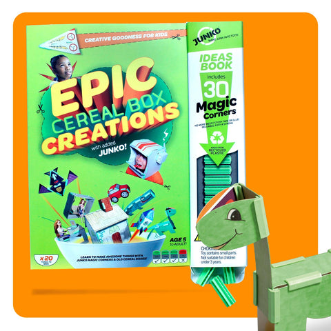 Epic Cereal Box Creations Book/Craft Kit
