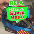JUNKO Create Your Own Action Helmet - Ethical Craft Kit and Make-Believe Play